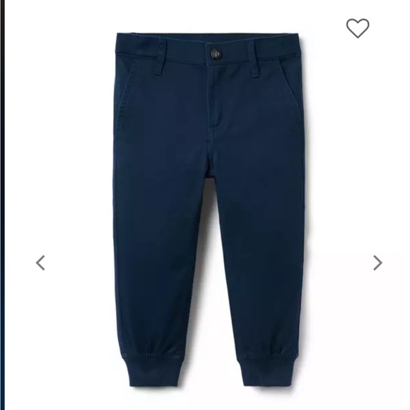 Janie and Jack Other - NWT- The Button Twill Jogger by Janie and Jack